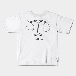 LIBRA - The Scales of Justice Kids T-Shirt